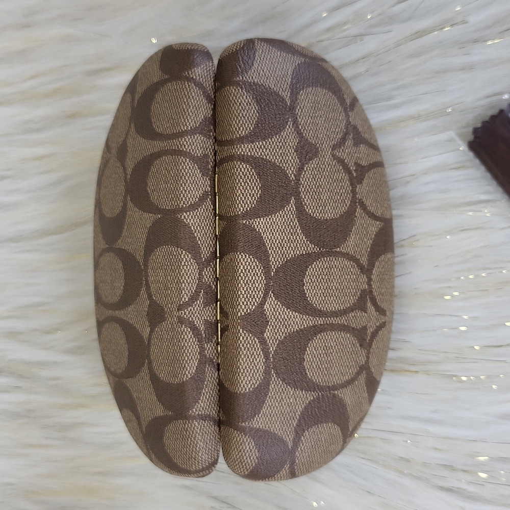 Coach Signature Glasses Case - Picture 5 of 5